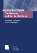 Cover: Die Banken und der Mittelstand - Springer Gabler