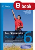 Cover: Auer F&uuml;hrerscheine Mathematik Klasse 6 - Auer Verlag in der AAP Lehrerwelt GmbH