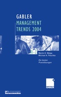 Cover: Gabler Management Trends 2004 - Springer Gabler