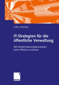 Abbildung von: IT-Strategien für die öffentliche Verwaltung - Springer Gabler