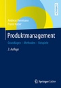 Cover: Produktmanagement - Springer Gabler