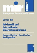 Cover: IuK-Technik und internationale Unternehmensf&uuml;hrung - Springer Gabler