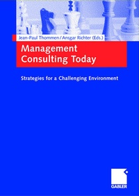 Abbildung von: Management Consulting Today - Springer Gabler