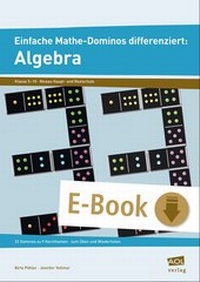 Enlarge image Cover: Einfache Mathe-Dominos differenziert: Algebra - scolix in der AAP Lehrerwelt GmbH