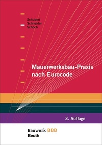 Abbildung von: Mauerwerksbau-Praxis nach Eurocode - DIN Media