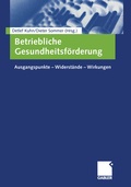 Cover: Betriebliche Gesundheitsf&ouml;rderung - Springer Gabler