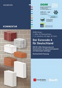 Enlarge image Cover: Der Eurocode 6 für Deutschland - DIN Media