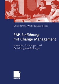 Abbildung von: SAP-Einführung mit Change Management - Springer Gabler
