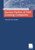 Cover: Success Factors of Fast Growing Companies - Springer Gabler
