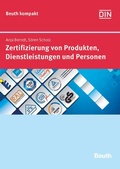 Cover: Zertifizierung von Produkten, Dienstleistungen und Personen - DIN Media