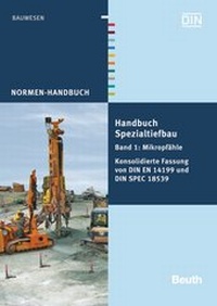 Abbildung von: Handbuch Spezialtiefbau - DIN Media