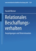 Cover: Relationales Beschaffungsverhalten - Springer Gabler