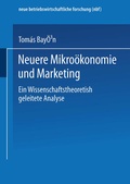 Cover: Neuere Mikro&ouml;konomie und Marketing - Springer Gabler
