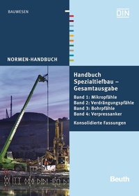 Abbildung von: Handbuch Spezialtiefbau: Gesamtausgabe - DIN Media