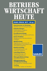 Abbildung von: Betriebswirtschaft Heute - Springer Gabler