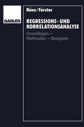 Cover: Regressions- und Korrelationsanalyse - Springer Gabler