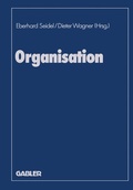 Cover: Organisation - Springer Gabler