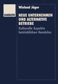 Cover: Neue Unternehmen und alternative Betriebe - Springer Gabler