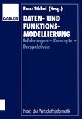 Cover: Daten- und Funktionsmodellierung - Springer Gabler