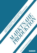 Cover: Marktnahe Produktion - Springer Gabler