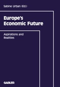 Cover: Europe's Economic Future - Springer Gabler