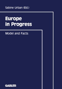 Enlarge image Cover: Europe in Progress - Springer Gabler