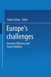 Enlarge image Cover: Europe's Challenges - Springer Gabler