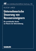 Cover: Unternehmerische Steuerung von Ressourceneignern - Springer Gabler