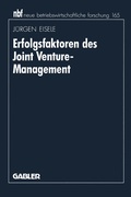 Cover: Erfolgsfaktoren des Joint Venture-Management - Springer Gabler