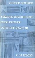 Cover: Sozialgeschichte der Kunst und Literatur - C.H.BECK