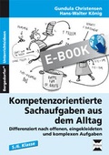 Cover: Kompetenzorientierte Sachaufgaben aus dem Alltag - Persen Verlag in der AAP Lehrerwelt GmbH