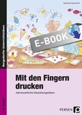 Cover: Mit den Fingern drucken - Persen Verlag in der AAP Lehrerwelt GmbH