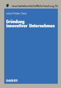 Cover: Gr&uuml;ndung innovativer Unternehmen - Springer Gabler