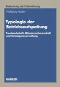 Cover: Typologie der Betriebsaufspaltung - Springer Gabler