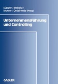 Cover: Unternehmensf&uuml;hrung und Controlling - Springer Gabler