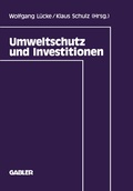 Cover: Umweltschutz und Investitionen - Springer Gabler