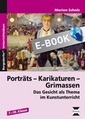Cover: Portr&auml;ts - Karikaturen - Grimassen - Persen Verlag in der AAP Lehrerwelt GmbH
