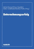 Cover: Unternehmungserfolg - Springer Gabler
