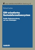 Cover: EDV-orientiertes Kosteninformationssystem - Springer Gabler