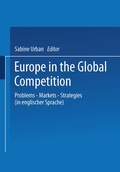 Cover: Europe in the Global Competition - Springer Gabler