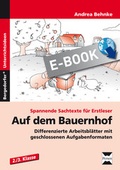 Cover: Auf dem Bauernhof - Persen Verlag in der AAP Lehrerwelt GmbH