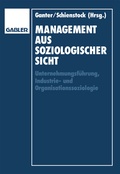 Cover: Management aus soziologischer Sicht - Springer Gabler