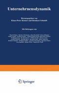 Cover: Unternehmensdynamik - Springer Gabler