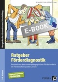 Cover: Ratgeber F&ouml;rderdiagnostik - Persen Verlag in der AAP Lehrerwelt GmbH