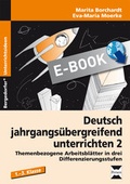 Cover: Deutsch jahrgangs&uuml;bergreifend unterrichten 2 - Persen Verlag in der AAP Lehrerwelt GmbH