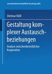 Abbildung von: Gestaltung komplexer Austauschbeziehungen - Springer Gabler