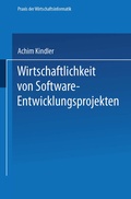 Cover: Wirtschaftlichkeit von Software-Entwicklungsprojekten - Springer Gabler