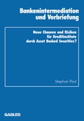 Cover: Bankenintermediation und Verbriefung - Springer Gabler