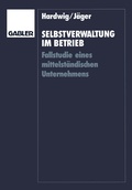Cover: Selbstverwaltung im Betrieb - Springer Gabler