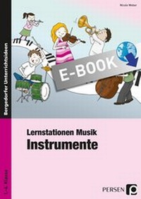 Enlarge image Cover: Lernstationen Musik: Instrumente - Persen Verlag in der AAP Lehrerwelt GmbH